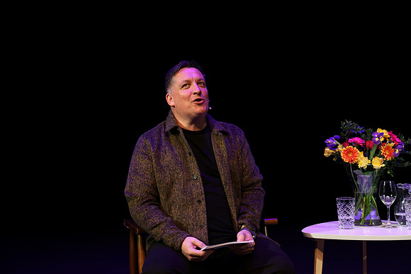 Alan Cumming, Forbes Masson and Johnny McKnight at the Tron Theatre, Glasgow