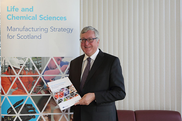 Scottish Enterprise Manufacturing Launch 2015, encap building, capsugel,  Mr Fergus Ewing MSP
