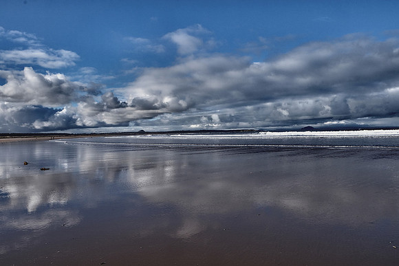 Belhave Bay East Lothian Reflection