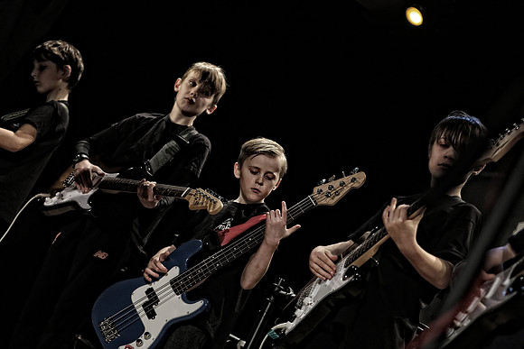 Edinburgh Rock Project concert at Gullane Village Hall, December 2017, by event and corporate photographer Edinburgh, Colin Wright, www.colinwrightphotography.co.uk