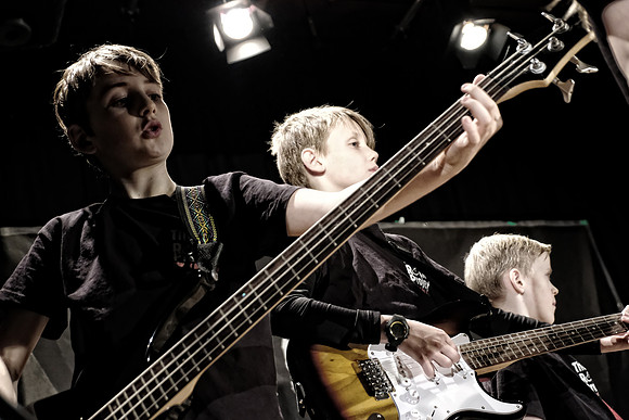 Edinburgh Rock Project concert at Gullane Village Hall, December 2017, by event and corporate photographer Edinburgh, Colin Wright, www.colinwrightphotography.co.uk