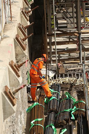 commercial construction site photography, Fine Art photography Scotland, UK by event and corporate photographer, Colin Wright, www.colinwrightphotography.co.uk and www.edinburghphotographer.com