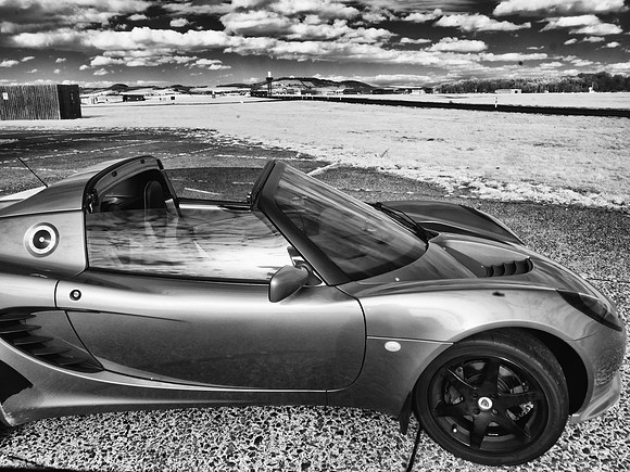 Infrared Supercar Photography