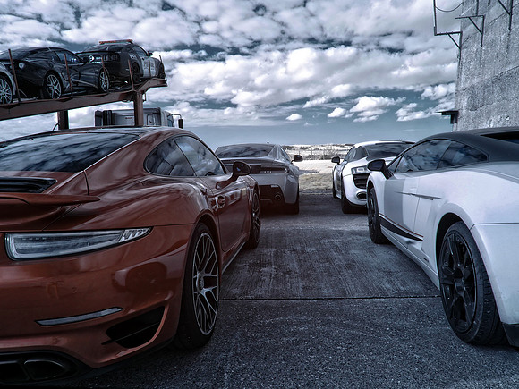 Infrared Supercar Photographer