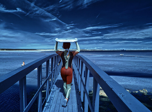 Infrared photography Scotland, UK