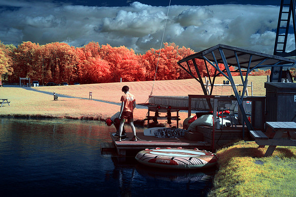 Infrared Photography Foxlake Dunbar