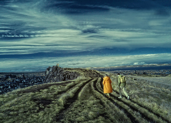 Infrared Photography Arthur Seat Edinburgh