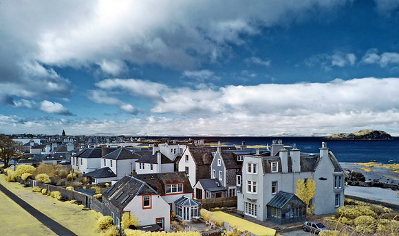 Infrared Photography from North Berwick, Scotland