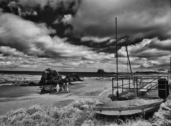 Infrared Photography from North Berwick, Scotland