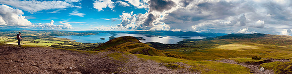 Balmaha from Conic Hill
